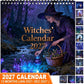 🔮 Mystical Witches Calendar 2027 | Gothic Wall Art