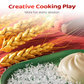🥟 Kids Chinese Food Play Dough Set | 12–36 Colors