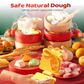 🥟 Kids Chinese Food Play Dough Set | 12–36 Colors
