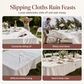 🎄 Christmas Stretch Table Cover | Fitted Rectangle