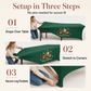 🎄 Christmas Stretch Table Cover | Fitted Rectangle
