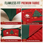 🎄 Christmas Stretch Table Cover | Fitted Rectangle