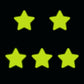 Car Star Reflective Stickers