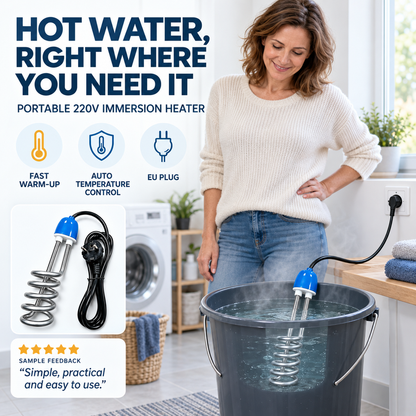 Stainless Steel Spiral Immersion Water Heater