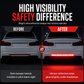 Reflective Car Sticker Strips for Trunk & Rear Bumper