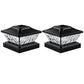 Outdoor Solar Pillar Post Light