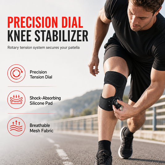 🦵 Adjustable Patella Support Strap | S–M