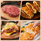 🍔 Round Burger Patty Press | Stainless Steel Mold
