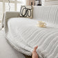 🛋️ Chenille Herringbone Sofa Throw | 4 Sizes
