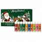 🎄 Christmas Lip Balm Set | 10-Piece Gift Box