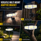 ☀️ Solar 3-Head Motion Sensor Light | IP65