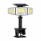☀️ Solar 3-Head Motion Sensor Light | IP65