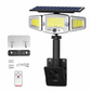 ☀️ Solar 3-Head Motion Sensor Light | IP65