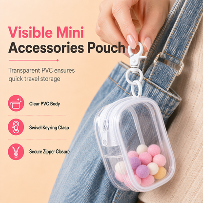 Portable Transparent Travel Storage Bag