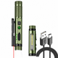 LED Penlight with Red Laser and Magnetic Base