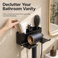Wall-Mounted Hair Dryer Holder for Bathroom