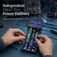 🔋 Dual-Slot Lithium Battery Charger | USB Output