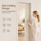 🚪 Drill-Free Folding Door Curtain | Adhesive Track