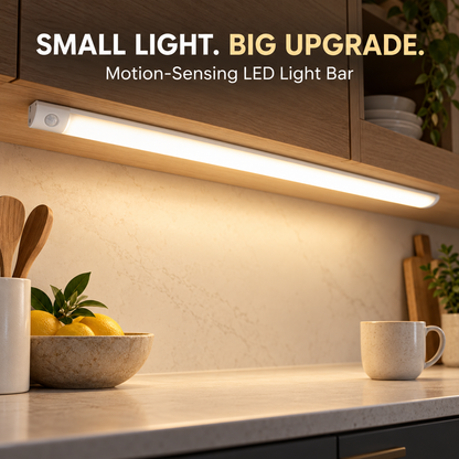 💡 Motion Sensor LED Light Bar | 3 Light Colours