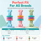 🐶 Textured TPR Dog Chew Bone | 3 Colours