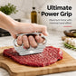 🥩 Aluminum Meat Tenderizer | Knuckle Grip