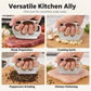 🥩 Aluminum Meat Tenderizer | Knuckle Grip