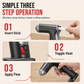 🔫 Cordless Hot Melt Glue Gun Set | 10 Sticks