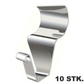🏠 304 Stainless Vinyl Siding Hooks | 10/20 Pack
