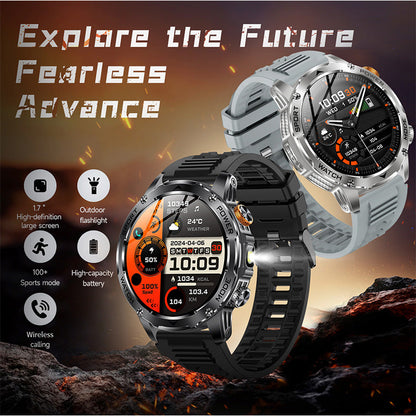 ⌚ 1000mAh Bluetooth Sports Watch | LED Light