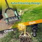 🌱 Manual Lawn Coring Aerator | Carbon Steel