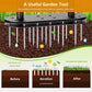 🌱 Manual Lawn Coring Aerator | Carbon Steel