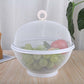🍓 Mesh Fruit Basket with Lid | Wash & Drain
