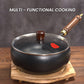 🍳 26cm Uncoated Iron Pot | Lid Option