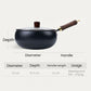 🍳 26cm Uncoated Iron Pot | Lid Option