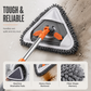 🧹 Triangular Telescopic Mop | 78–112cm