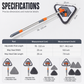 🧹 Triangular Telescopic Mop | 78–112cm