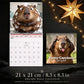 🦫 Capybara Calendar 2027 | 3 Fun Styles