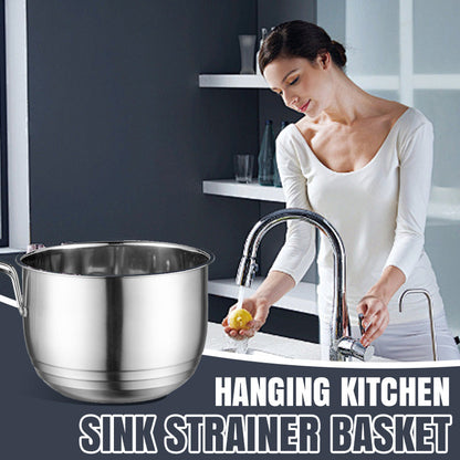 🧺 Hanging Sink Strainer Basket | Stainless Steel