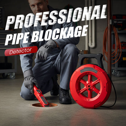 📡 Pipe Blockage Detector | 30m/40m Probe