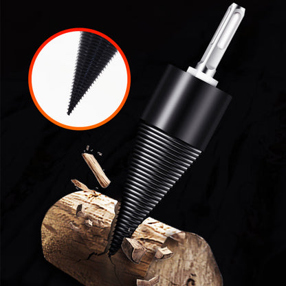 🪵 Firewood Splitting Drill Bit | 32–50mm