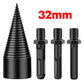 🪵 Firewood Splitting Drill Bit | 32–50mm