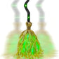 🧹 Animated Witch Broom Decor | Green LED