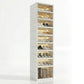 👟 Foldable Clear-Door Shoe Cabinet | 3–9 Tiers