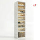👟 Foldable Clear-Door Shoe Cabinet | 3–9 Tiers