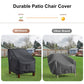 🪑 Patio Chair Cover with Air Vents | 9 Sizes