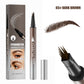 ✍️ 4-Tip Liquid Eyebrow Pen | 5 Shades