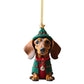 🎄 Dachshund Christmas Ornament | 7 Styles