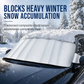 ❄️ Double-Sided Windshield Snow Cover | 0.7×1.5m