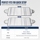 ❄️ Double-Sided Windshield Snow Cover | 0.7×1.5m