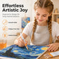 Washable Liquid Acrylic Markers with Soft Brush Tips